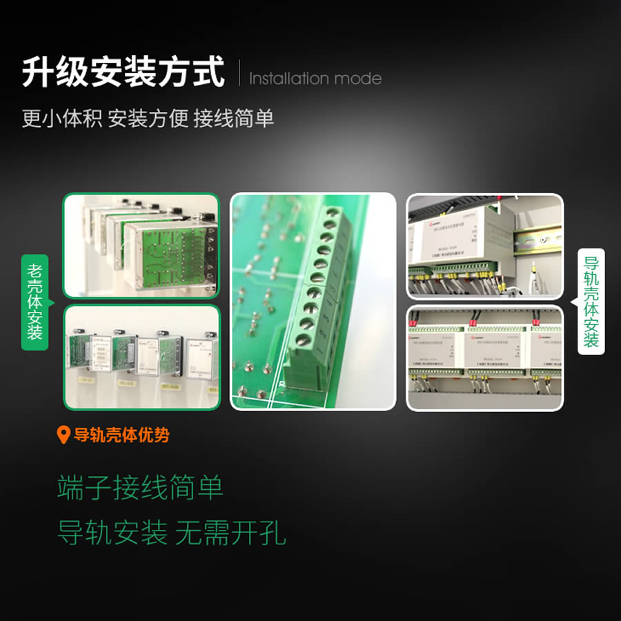 SRS-220VAC-3Z-8A導軌安裝結構