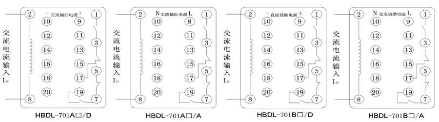 HBDL-701B2/A內部接線圖